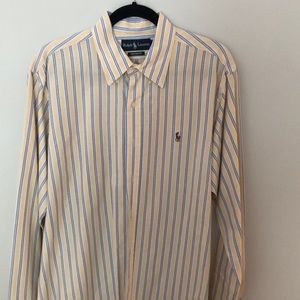 Men’s Ralph Lauren button down (large)